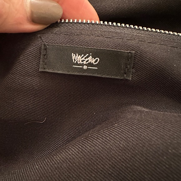 NWOT Mossimo Black Mermaid Sequin Clutch Purse - Picture 4 of 5